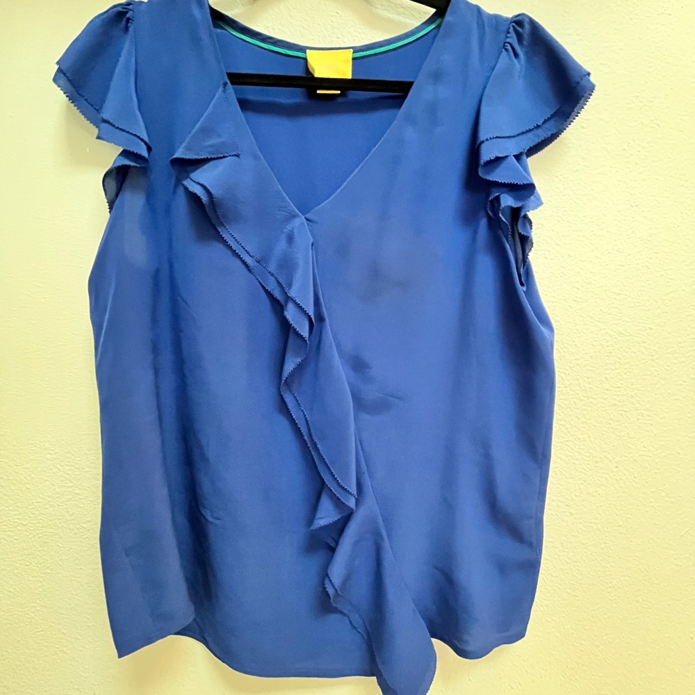 Anthropologie Maeve Silk Blouse
